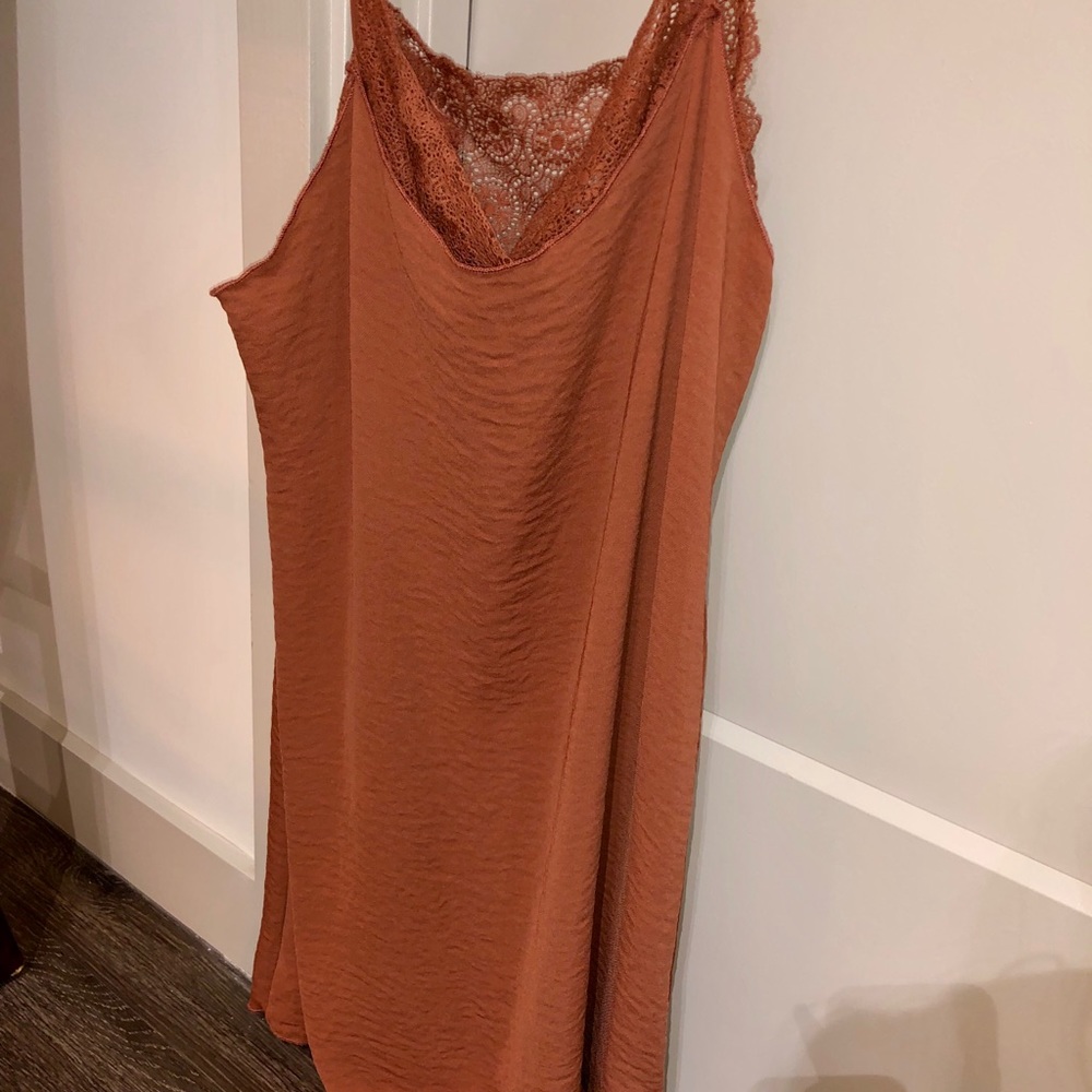 Kendall & Kylie | Small Burnt Orange Dress